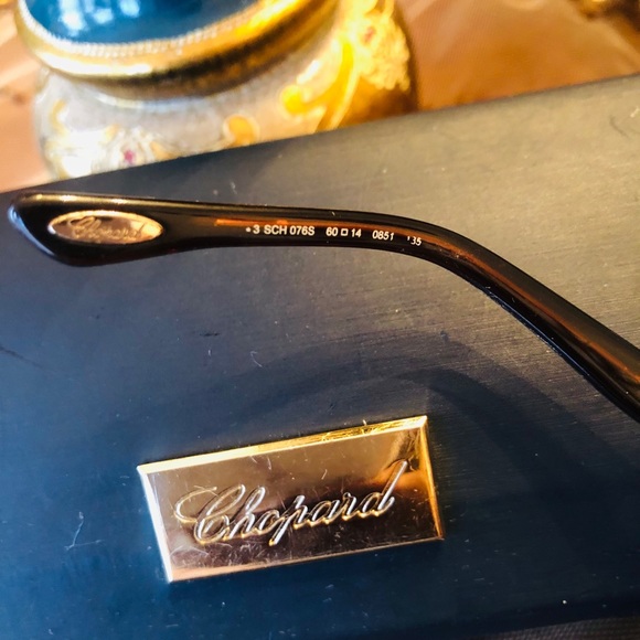 Chopard Swarovski crystals and pearl sunglasses. main image 11
